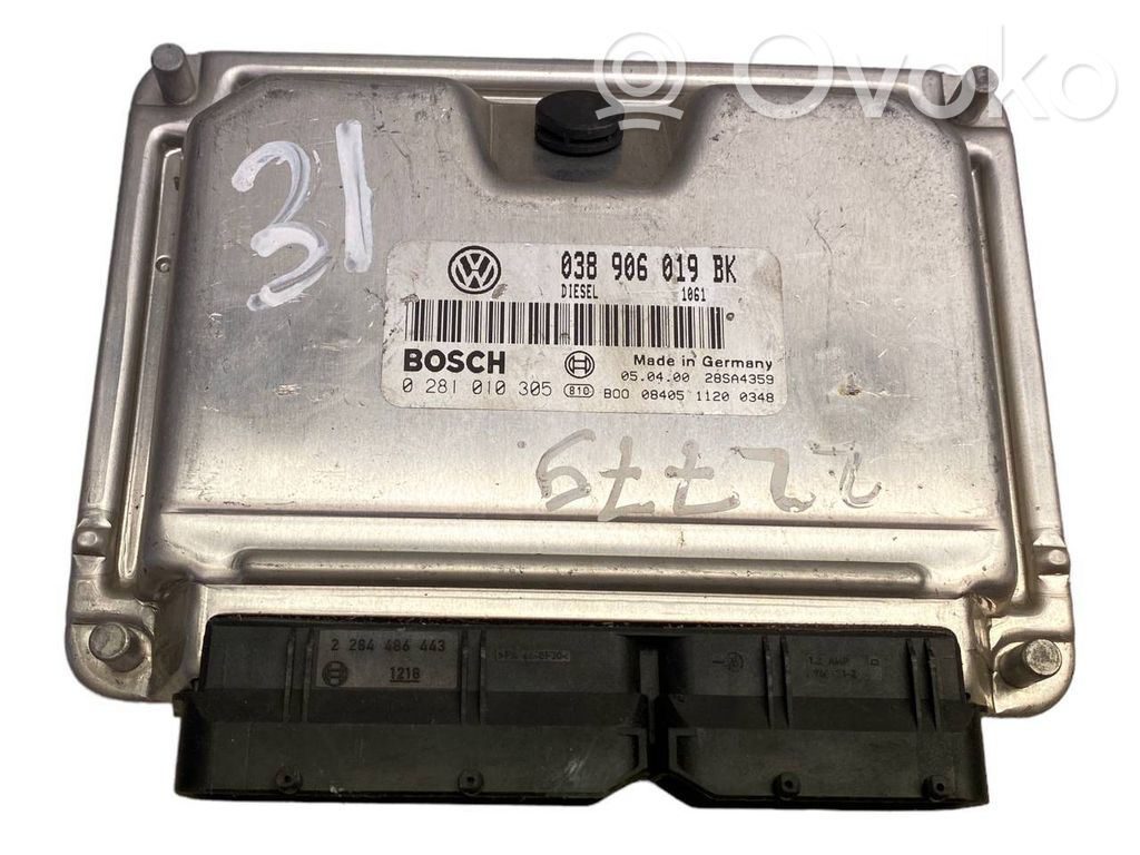 Engine control unit/module   038906019BK
