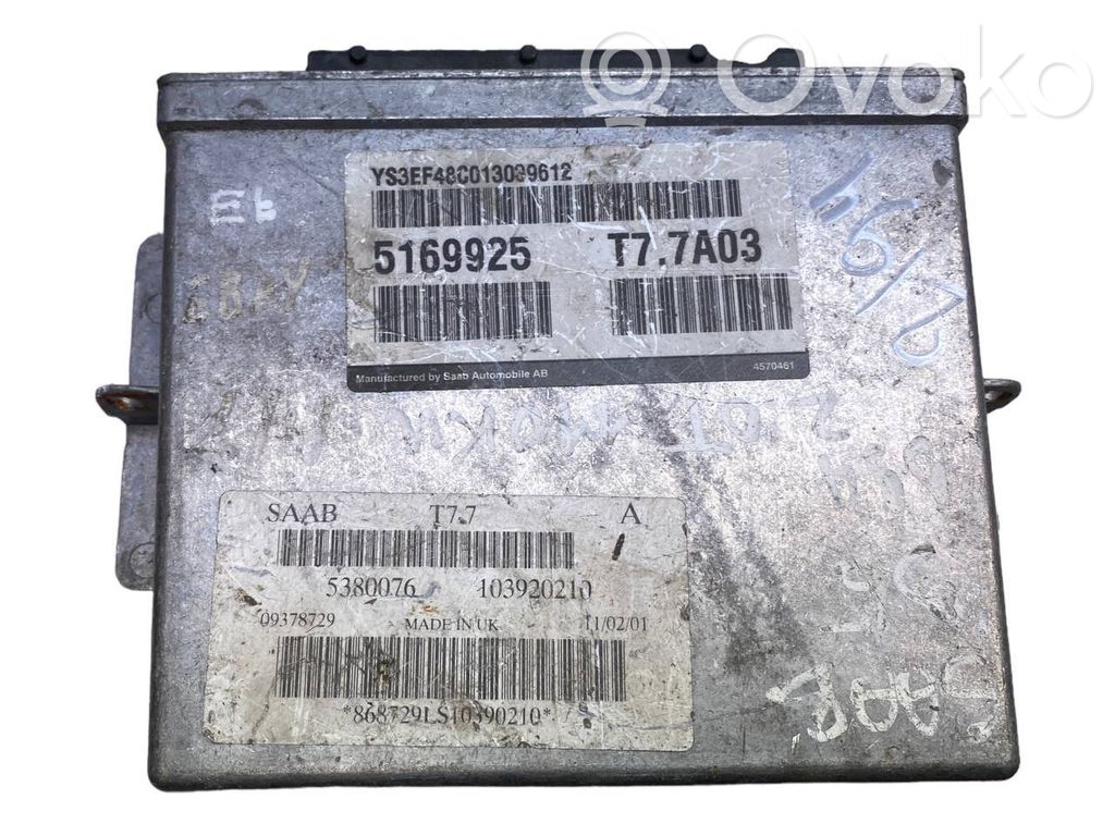 Saab 9-5 Engine control unit/module 