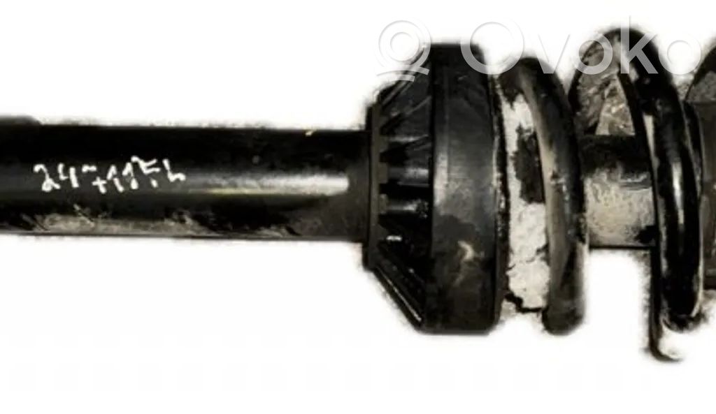 Front shock absorber with coil spring