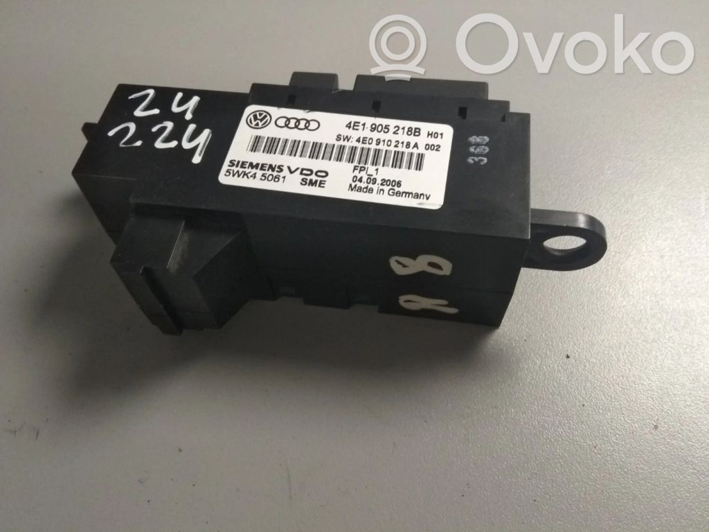 Engine start stop button switch   4E0910218A