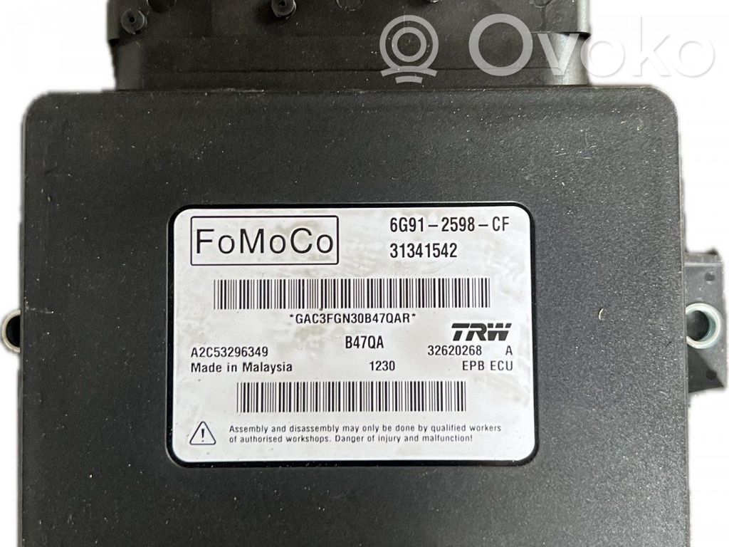 Volvo S60 Module de commande de frein à main 