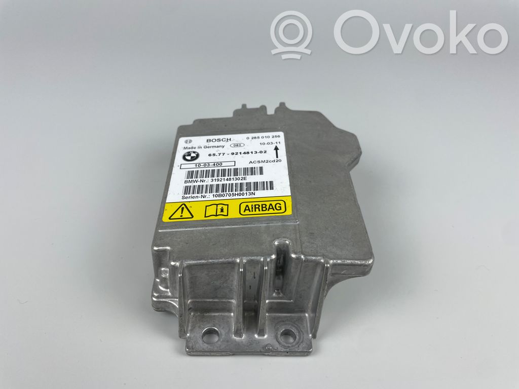 BMW X5 E70 Sterownik / Moduł Airbag 