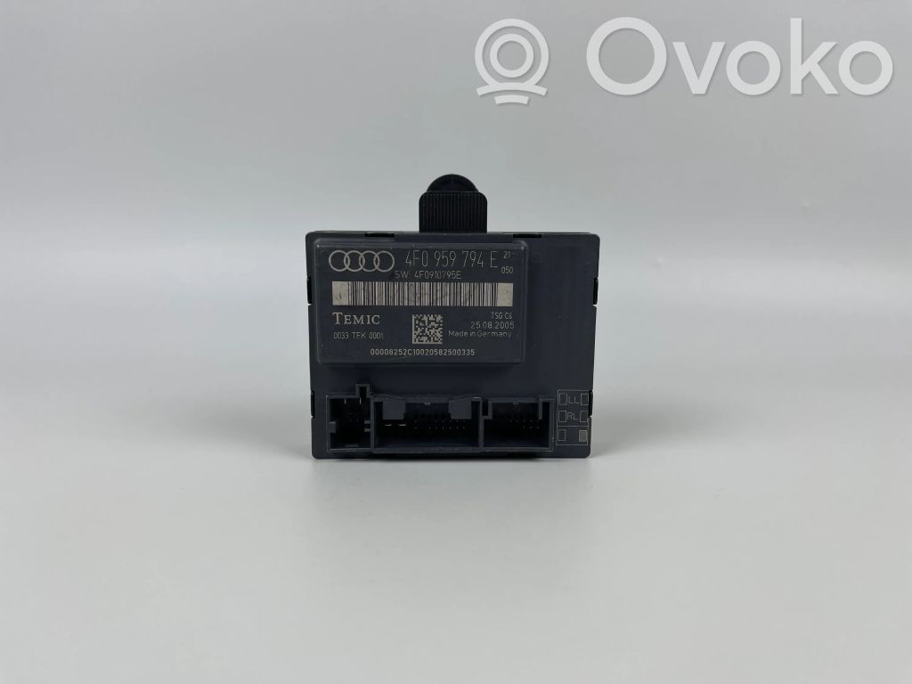 Unité de commande module de porte   4F0959794E,4F0959794,4F0910795E