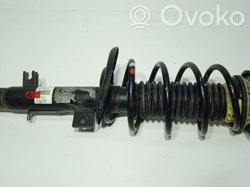 Citroen C3 Front shock absorber with coil spring 