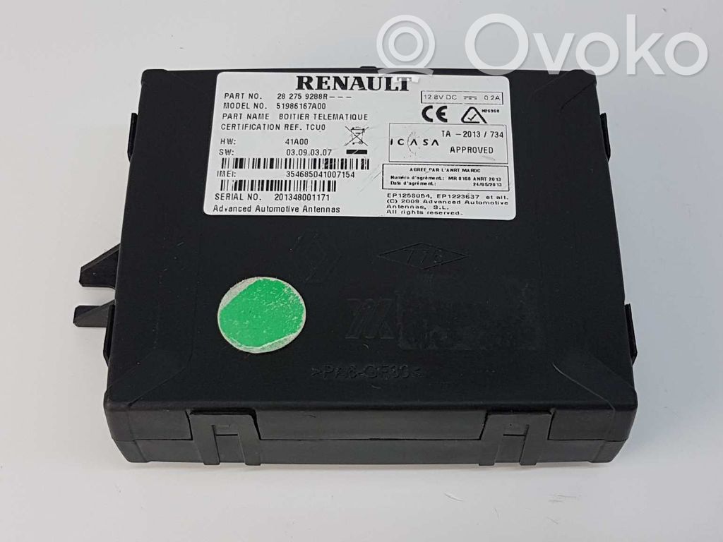 Renault Kangoo II Otras unidades de control/módulos 