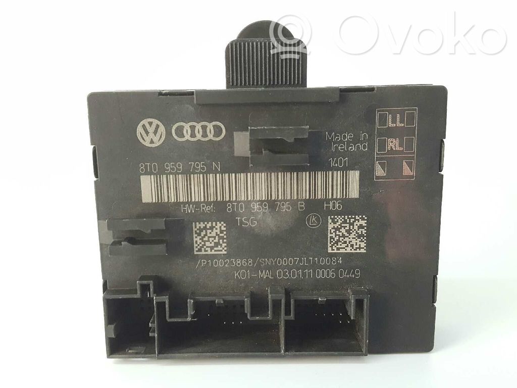 Audi A5 Sportback 8TA Unidad de control de puerta 