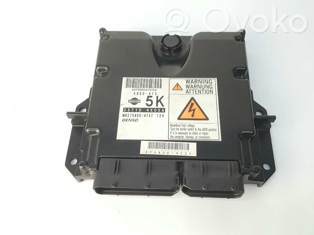 Engine control unit/module   237104X05A,MB2758004737
