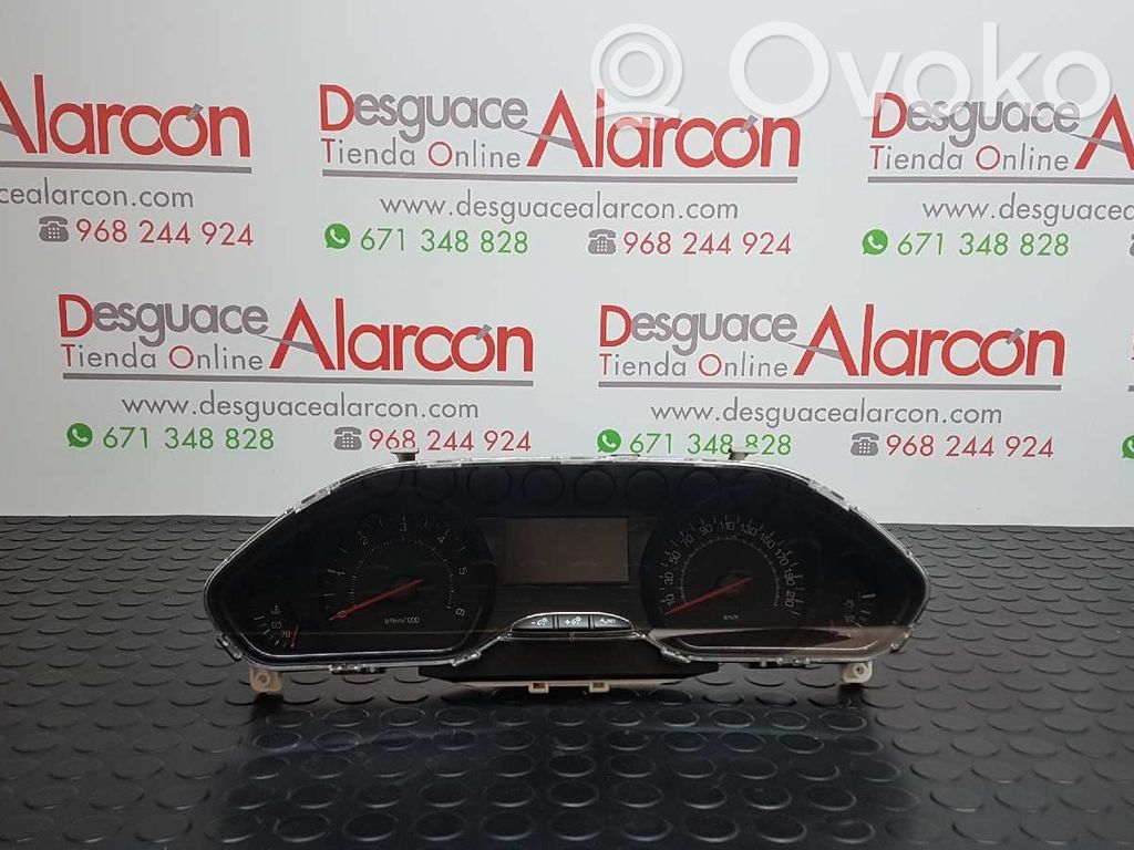 Peugeot 208 I Tachimetro (quadro strumenti) 