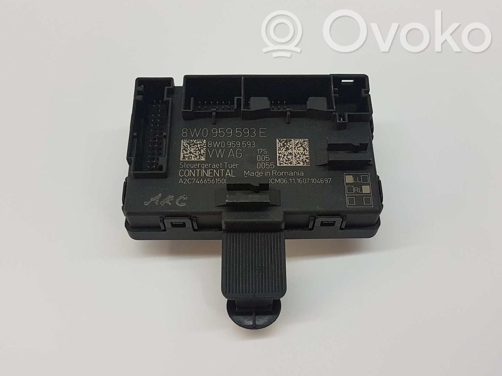 Unidad de control de puerta   8W0959593E,4M0959793E,A2C7466561500
