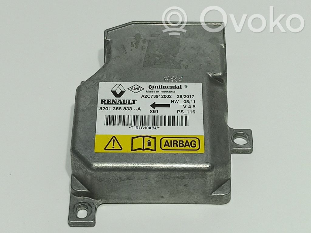 Renault Kangoo II Sterownik / Moduł Airbag 