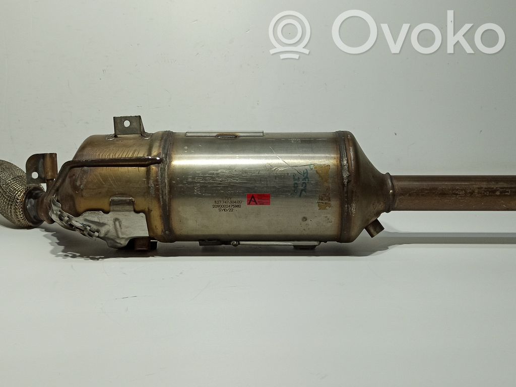 Renault Express Filtr cząstek stałych Katalizator / FAP / DPF 