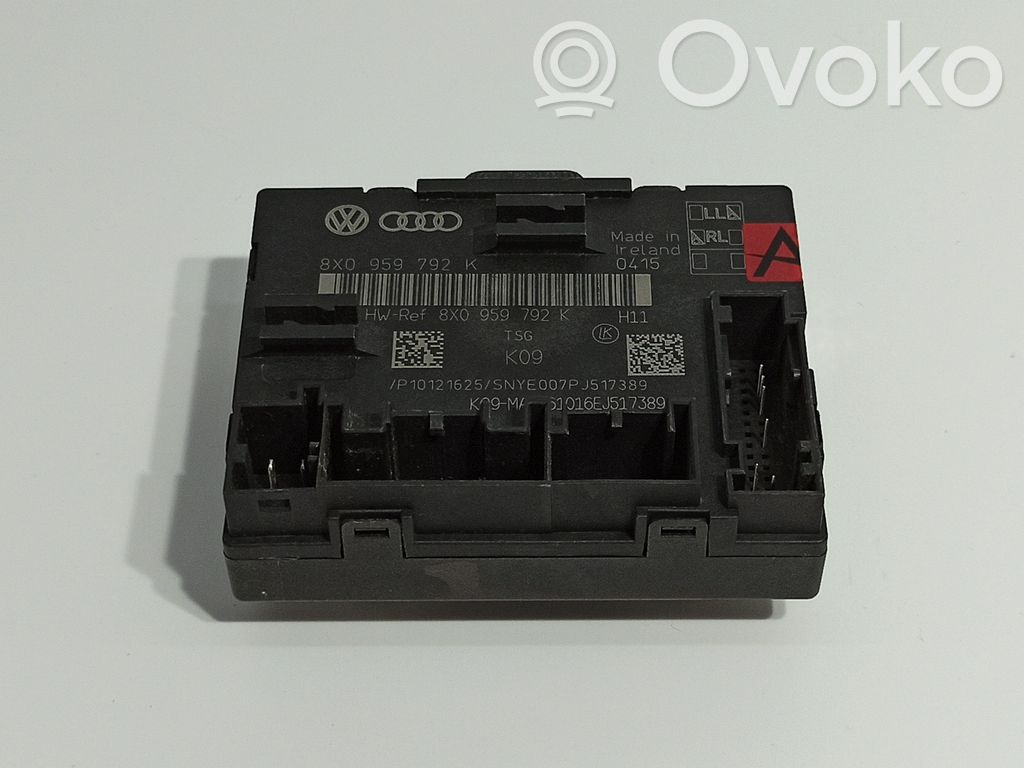 Torsteuerung   8X0959792H,8X0959792HZ00,8X0959792K