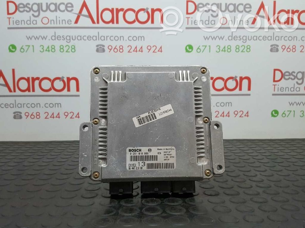 Unidad de control/módulo del motor   9644721080,0281010808
