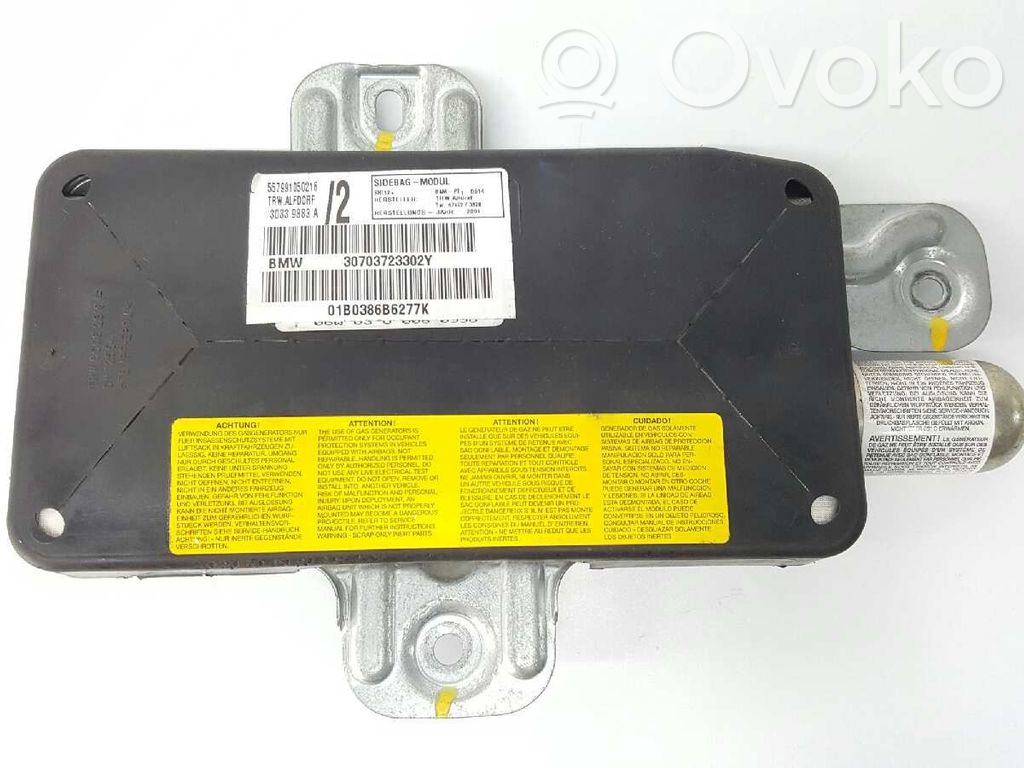 BMW X5 E53 Poduszka powietrzna Airbag boczna 