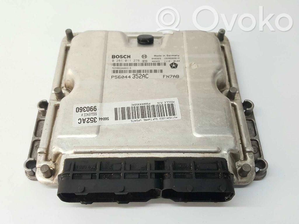 Jeep Cherokee KJ Engine control unit/module 