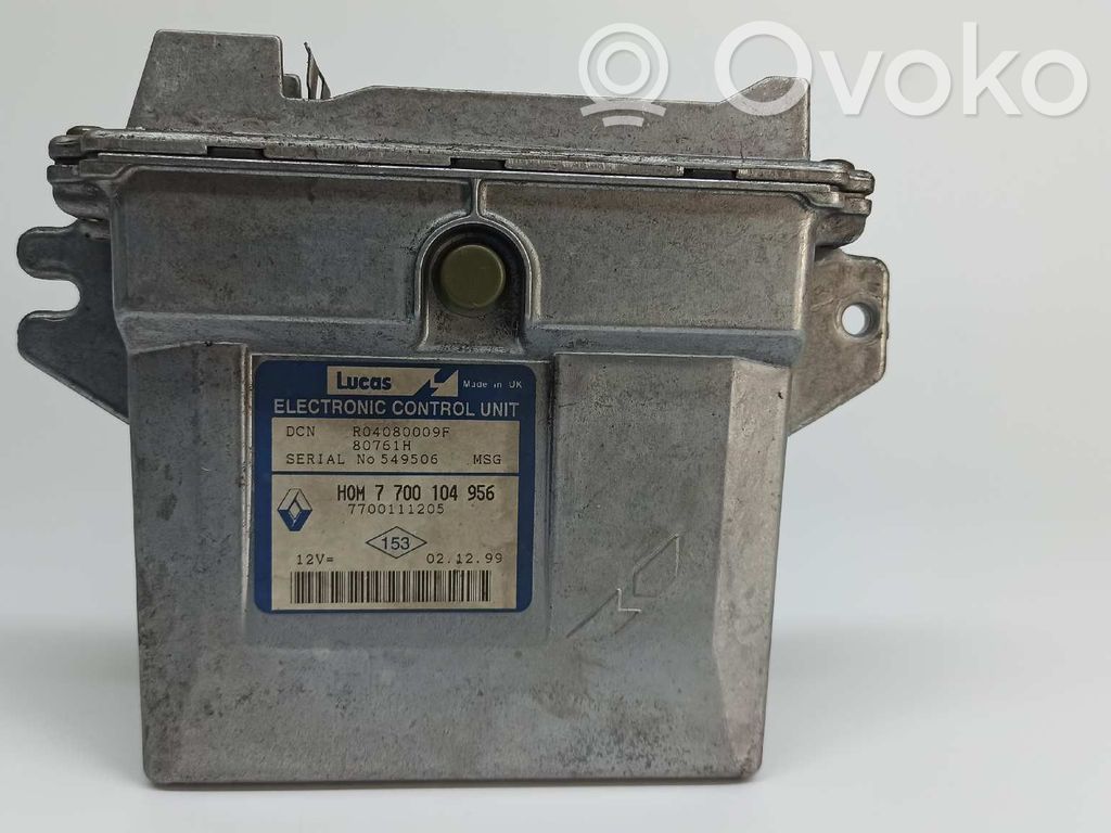 Engine control unit/module   7700111205,7700111205,R04080009F