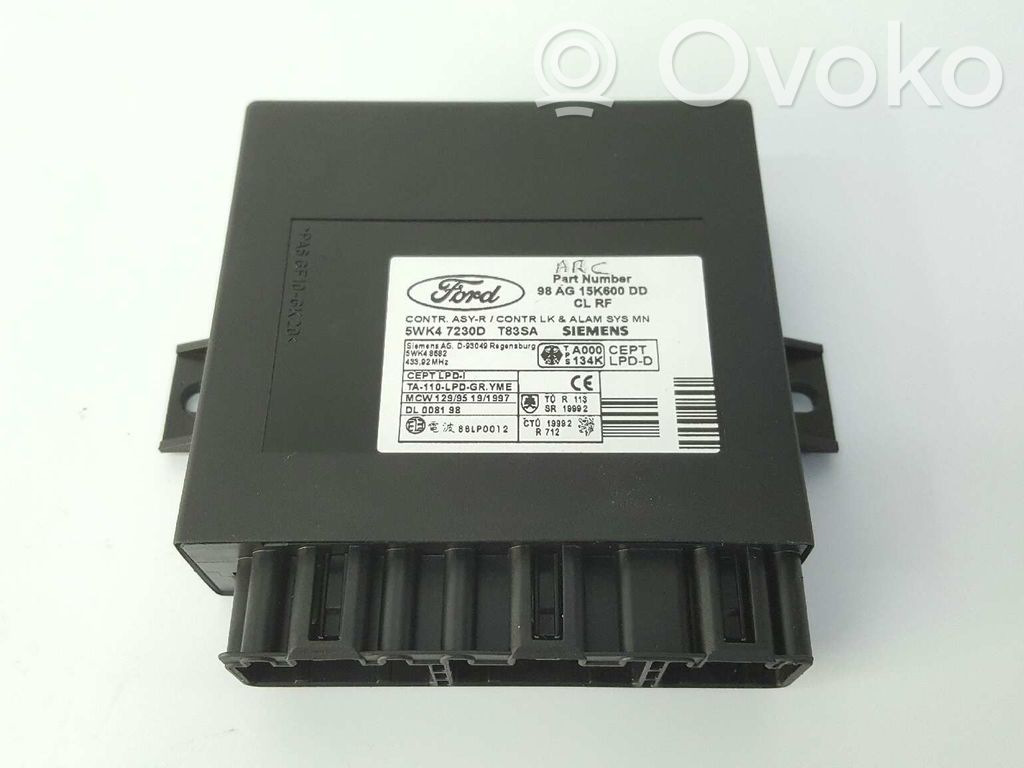Módulo de confort/conveniencia   98AG15K600DD,5WK47230D