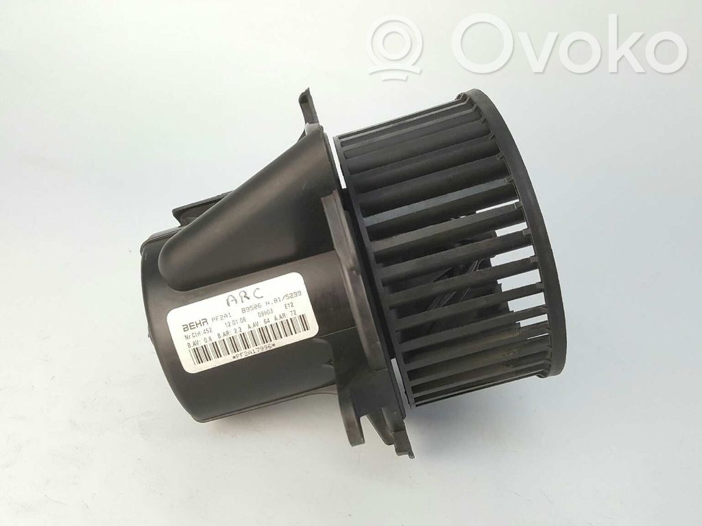 Peugeot 307 Mazā radiatora ventilators 