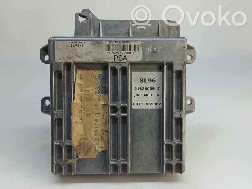 Engine control unit/module   9629372880,216260357,193863