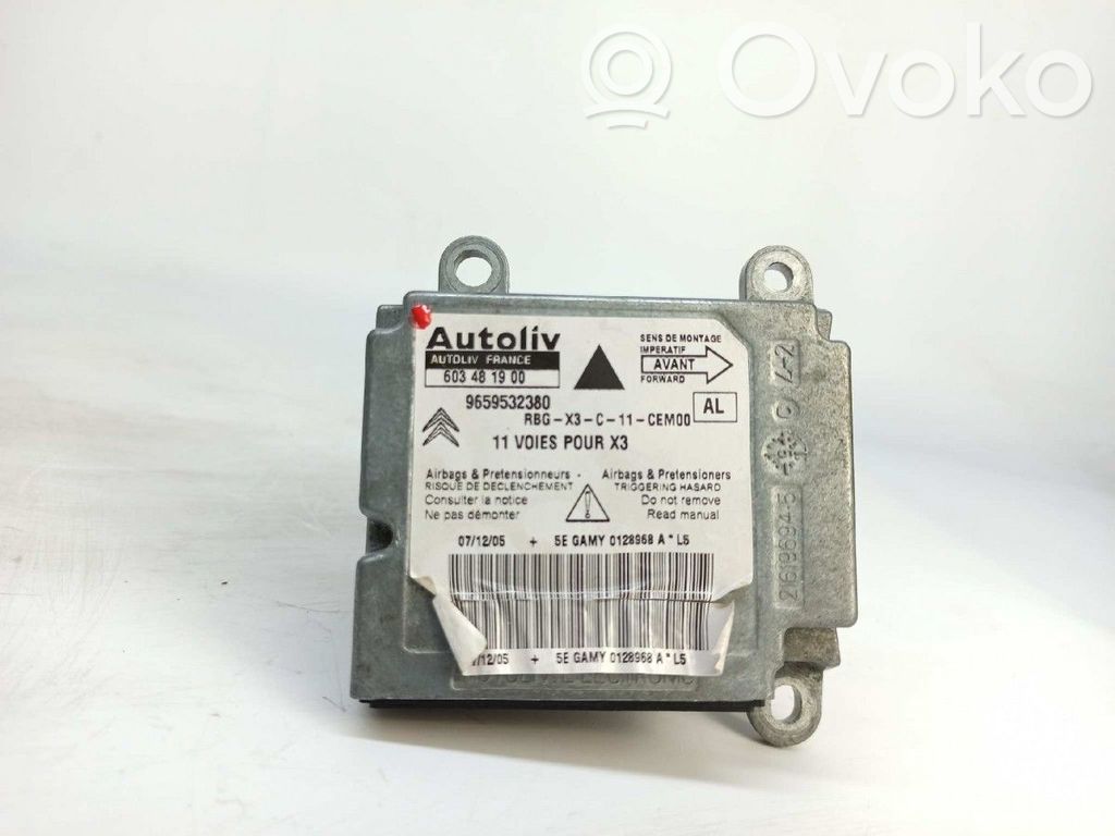 Airbag control unit/module   6545V0,603481900,9659532380