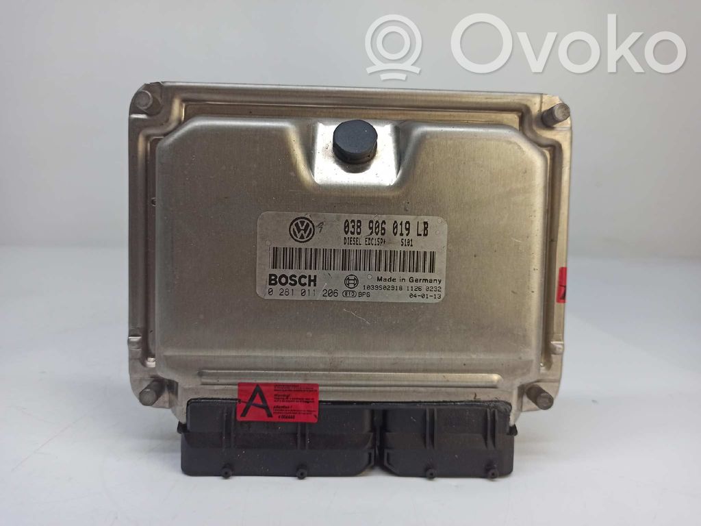 Volkswagen Polo Sterownik / Moduł ECU 