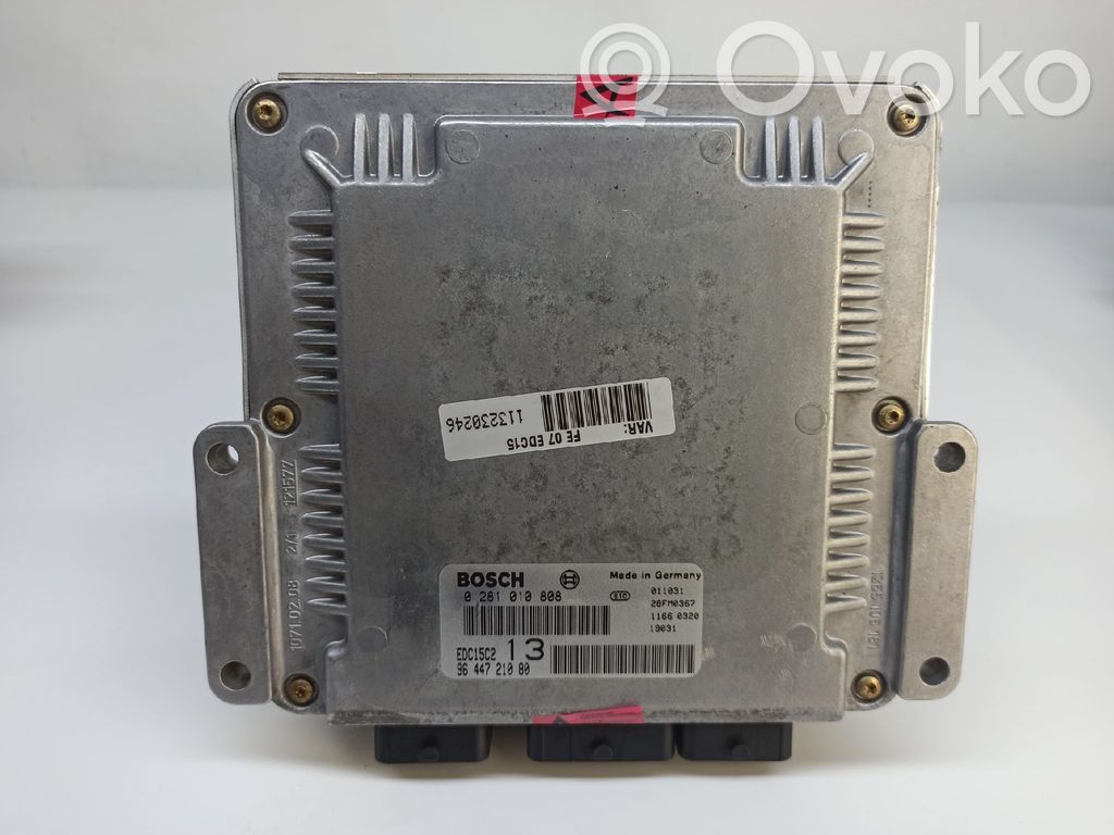 Engine control unit/module   9644721080,0281010808,28FM0367