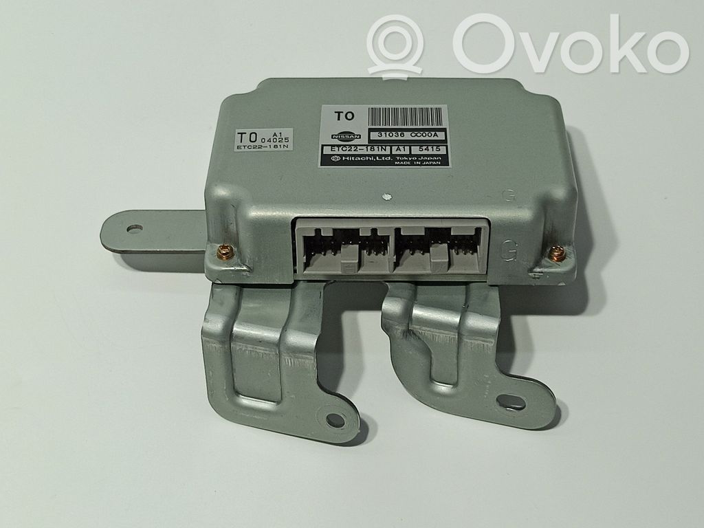 Gearbox control unit/module   31036CC00A,ETC22181N