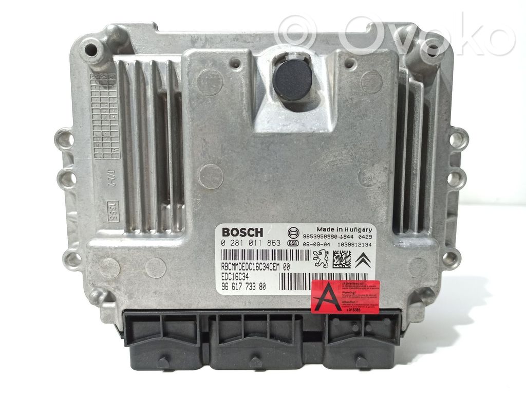Peugeot 307 Engine control unit/module 