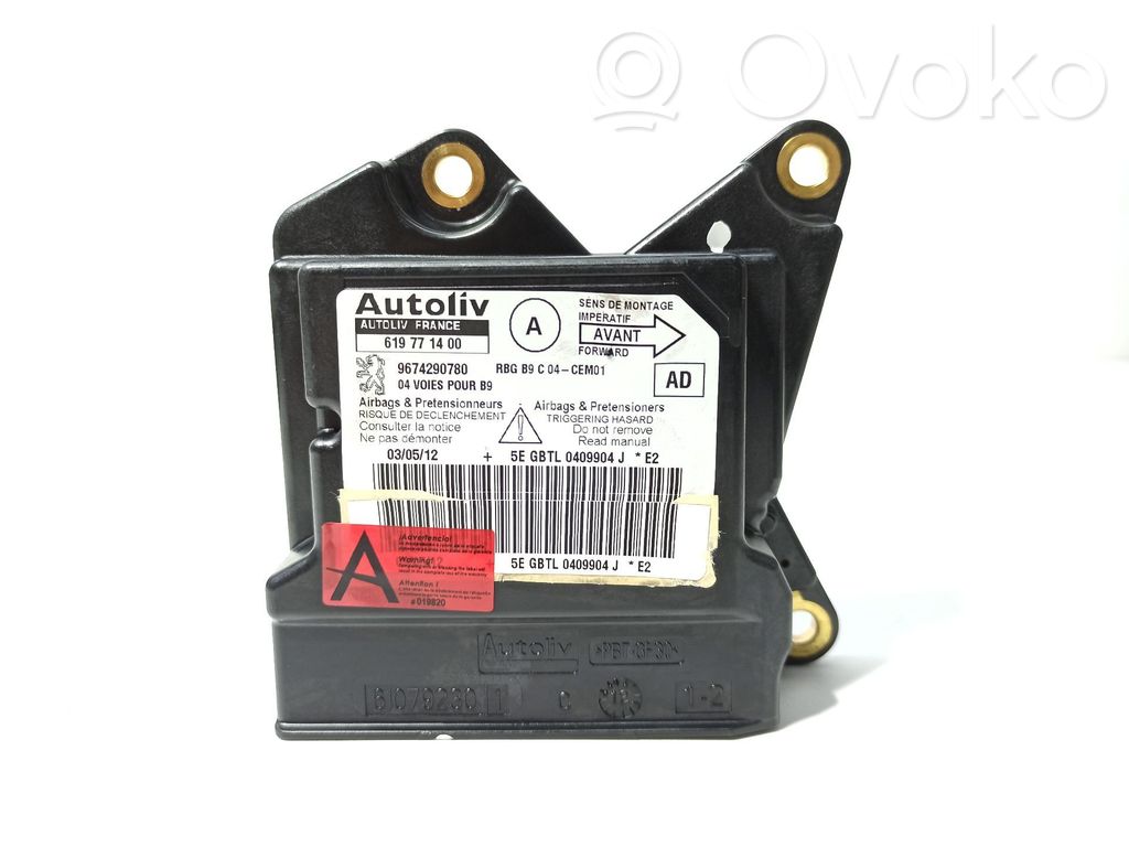 Peugeot Partner Airbag control unit/module 