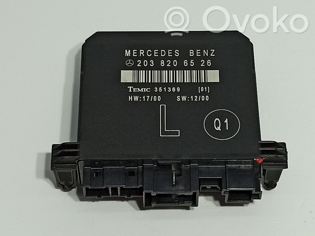 Mercedes-Benz C W203 Torsteuerung 