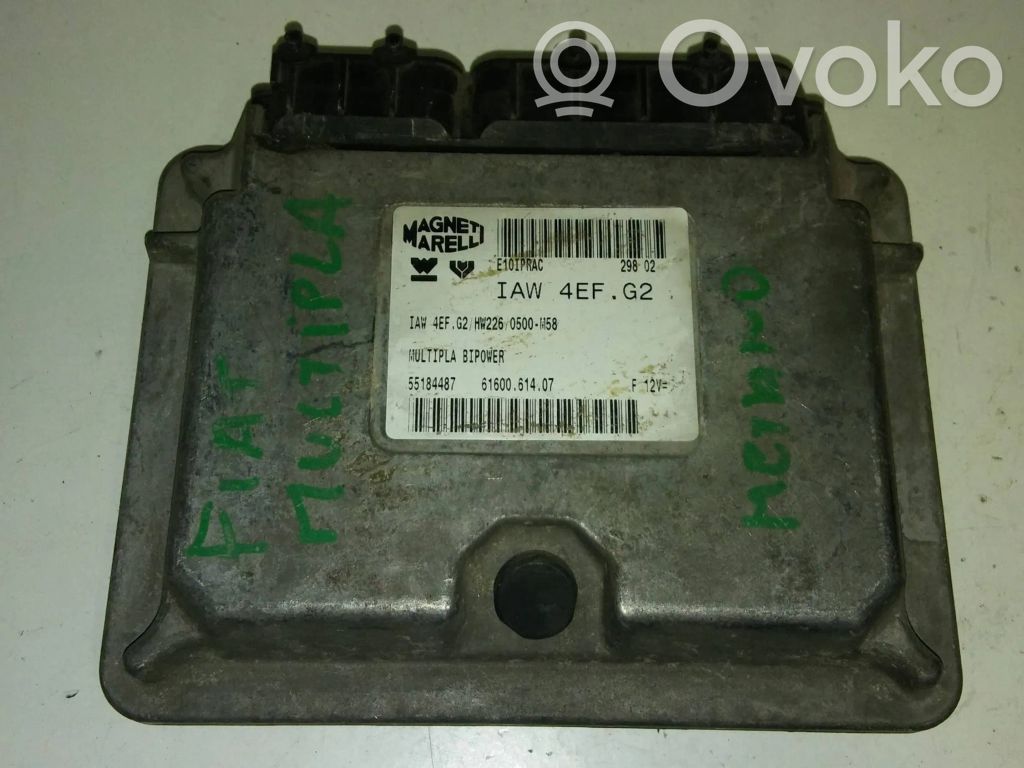 Engine control unit/module   55184487,6160061407,E101PRAC