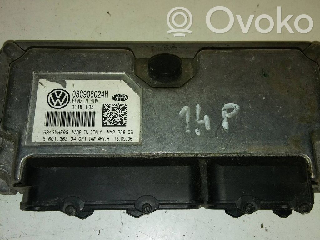 Engine control unit/module   03C906024H,6160136304,6343MHF9G