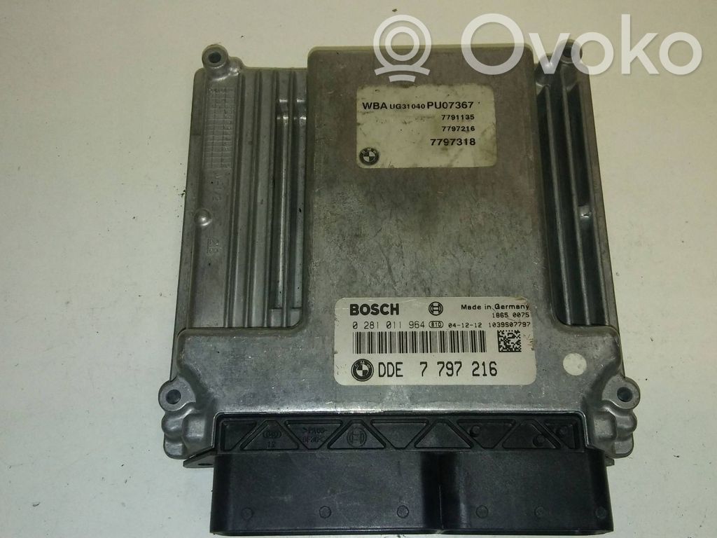 Sterownik / Moduł ECU   7797216,1039S07797,0281011964