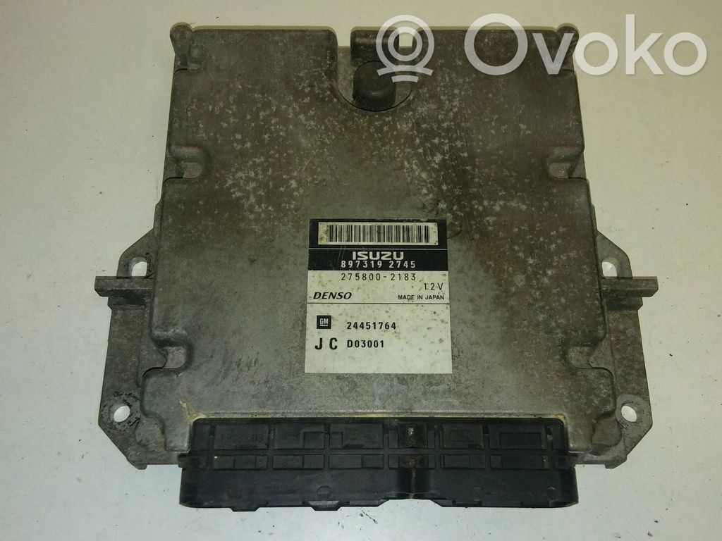 Opel Vectra C Engine control unit/module 