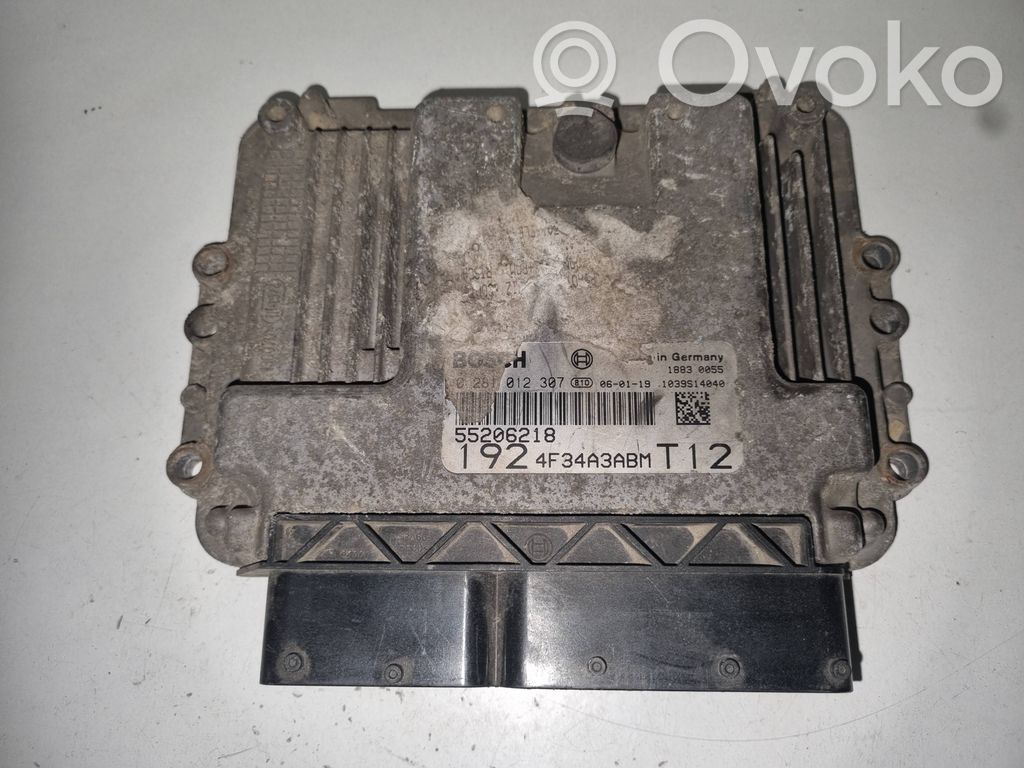 Engine control unit/module   0281012307,55206218,4F34A3ABM