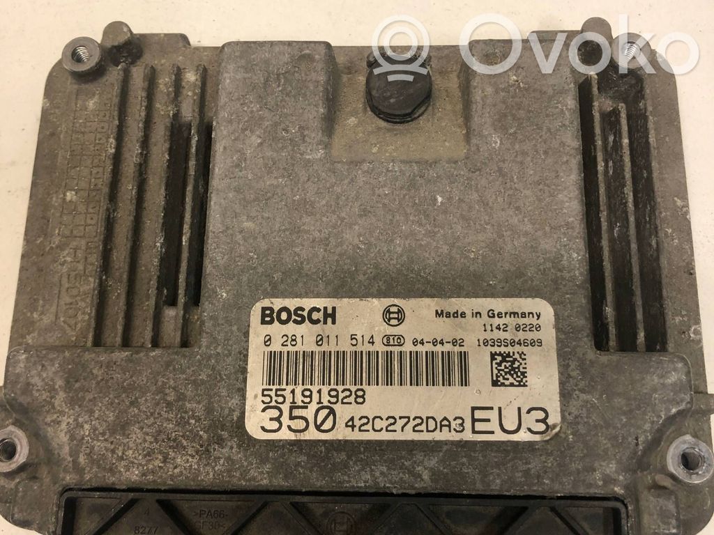 Fiat Idea Engine control unit/module 