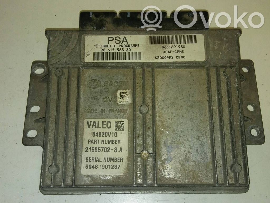 Citroen Berlingo Engine control unit/module ECU 