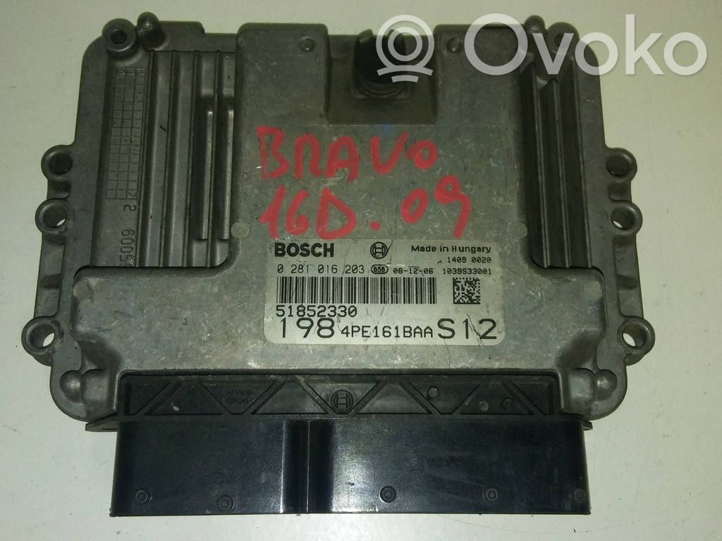 Fiat Bravo Engine control unit/module 
