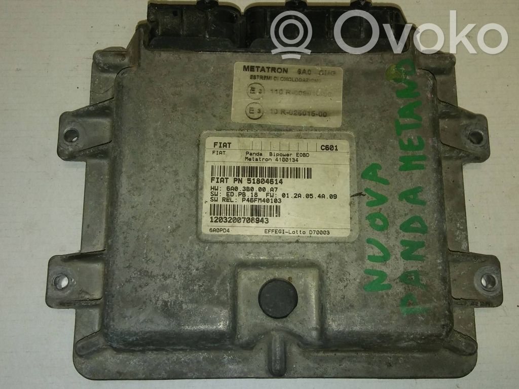 Fiat Panda II Engine control unit/module 