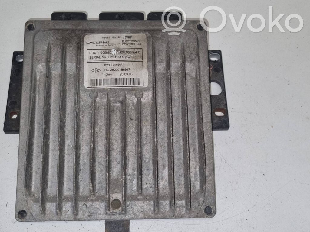 Renault Clio III Variklio valdymo blokas 