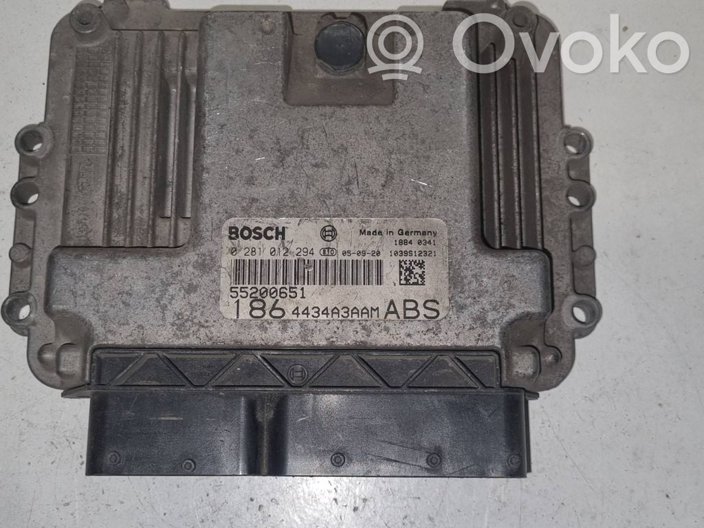 Engine control unit/module   0281012294,55200651