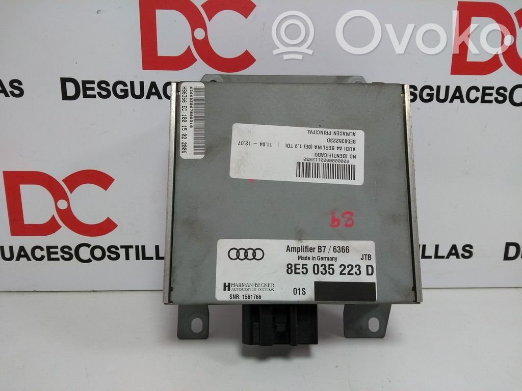 Other control units/modules   8E5035223D