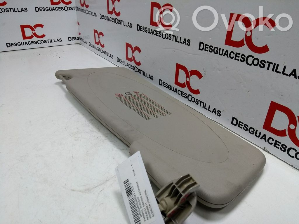 Sun visor   8200928811