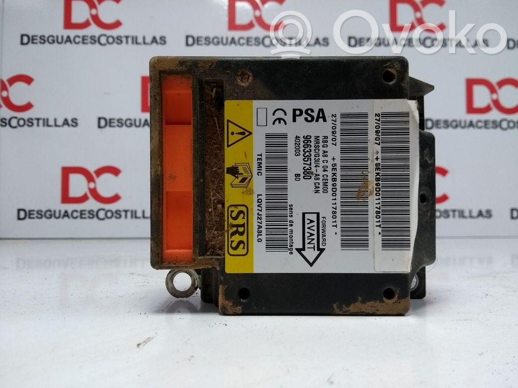 Citroen C3 Module de contrôle airbag 