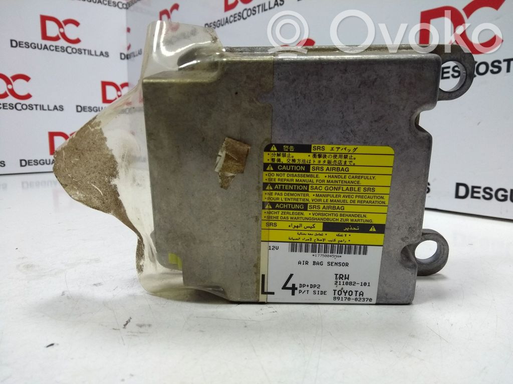 Toyota Corolla Verso E121 Airbag control unit/module 