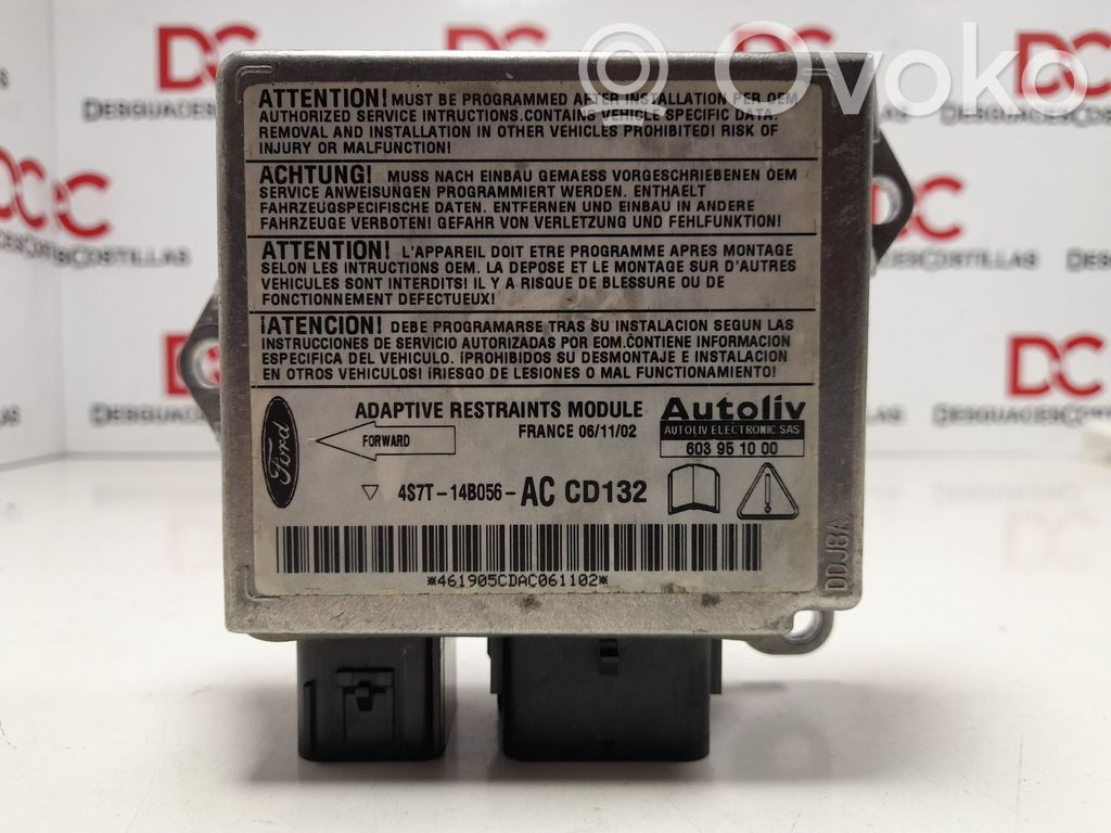Ford Mondeo Mk III Airbag control unit/module 