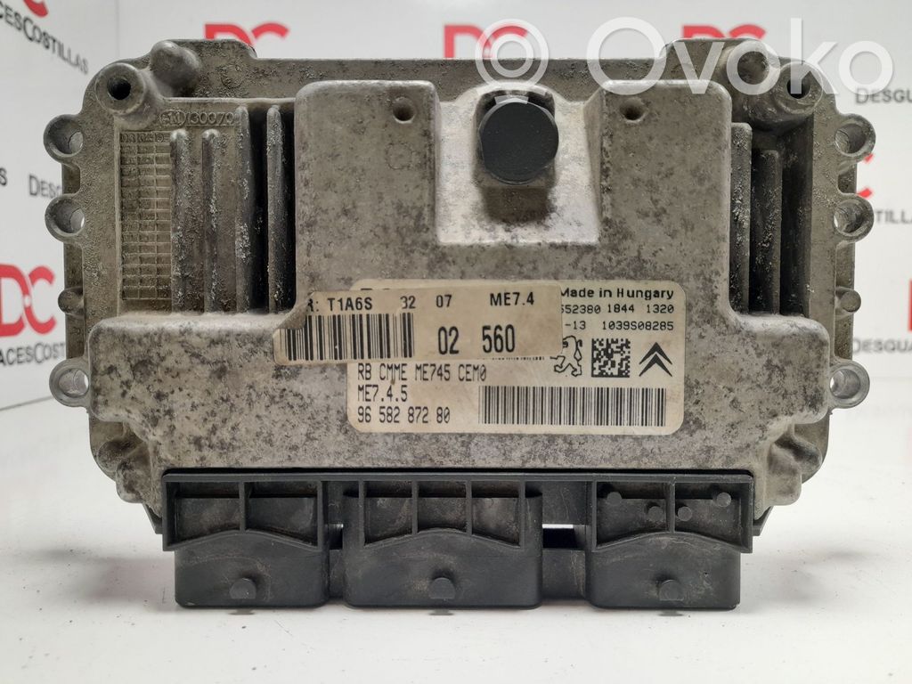 Engine control unit/module   9658287280,1039S08285,3CONECTORES
