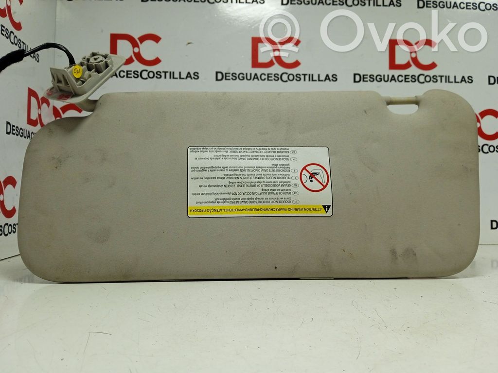 Citroen C5 Saulessargu panelis 