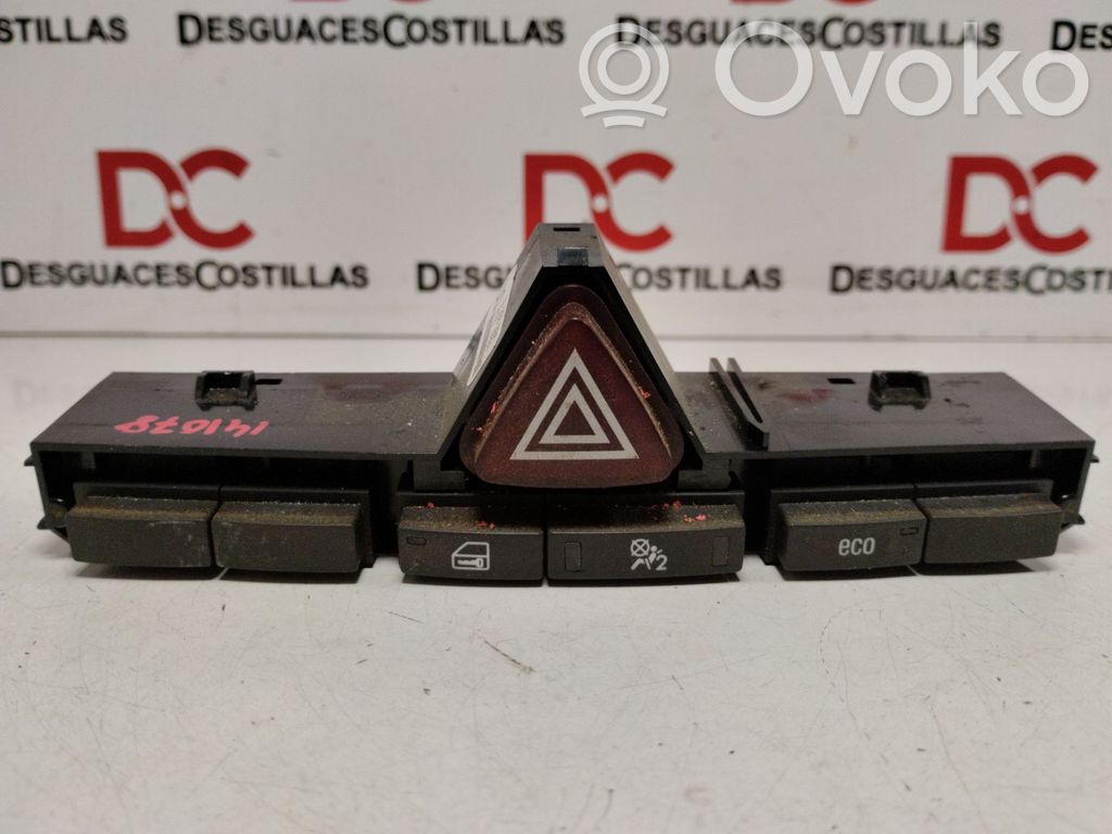Opel Corsa D Hazard light switch 