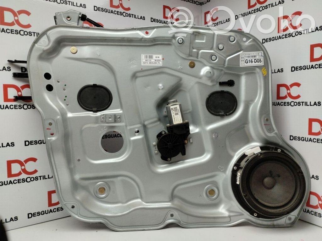 Hyundai Santa Fe Manualny podnośnik szyby drzwi przednich 